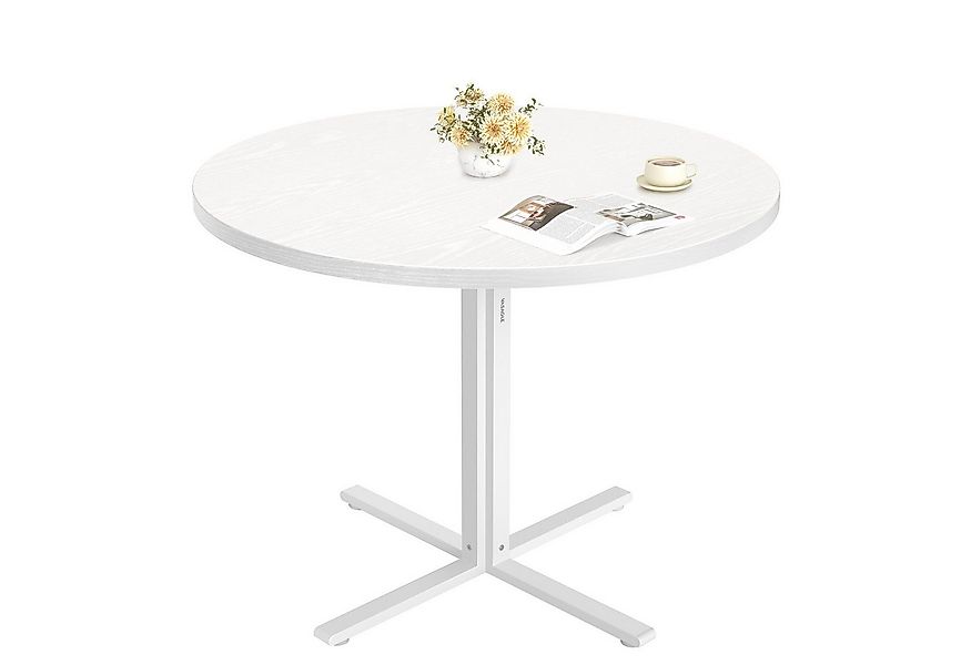 VASAGLE Esstisch, Esstisch rund, Esszimmertisch,Landhausstil,Wasserresisten günstig online kaufen