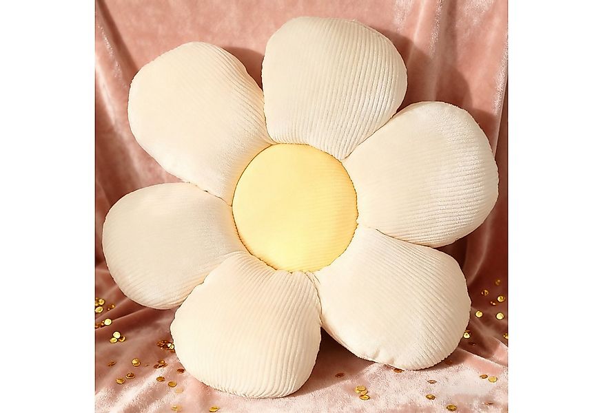 REDOM Dekokissen Blumenkissen Sitz- und Bodenkissen Sofa- und Deko-Kissen, günstig online kaufen