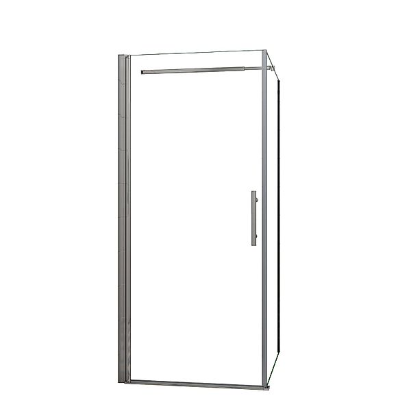 AICA Eckeinstieg Tür x Seitenwand 70x80cm Höhe 195cm Duschkabine Schwingtür günstig online kaufen