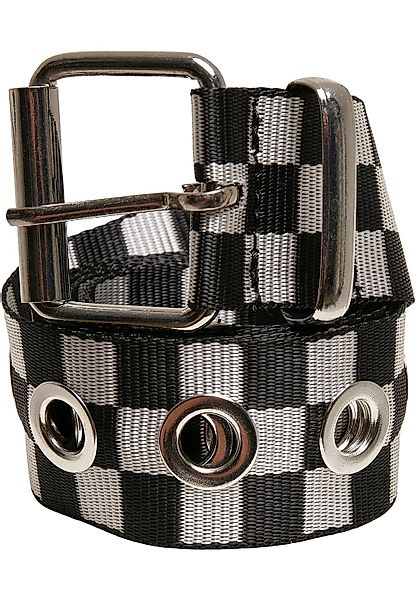 URBAN CLASSICS Hüftgürtel "Urban Classics Unisex Checker Belt With Eyelets" günstig online kaufen
