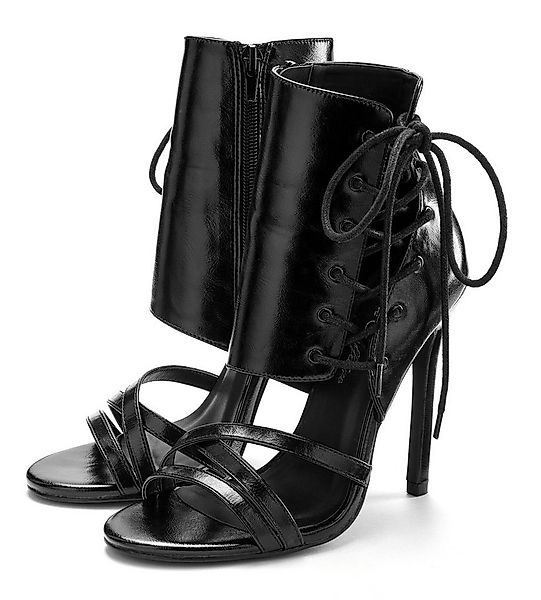 LASCANA Belle Affaire Sandalette mit raffinierter Schnürung, High-Heel-Sand günstig online kaufen