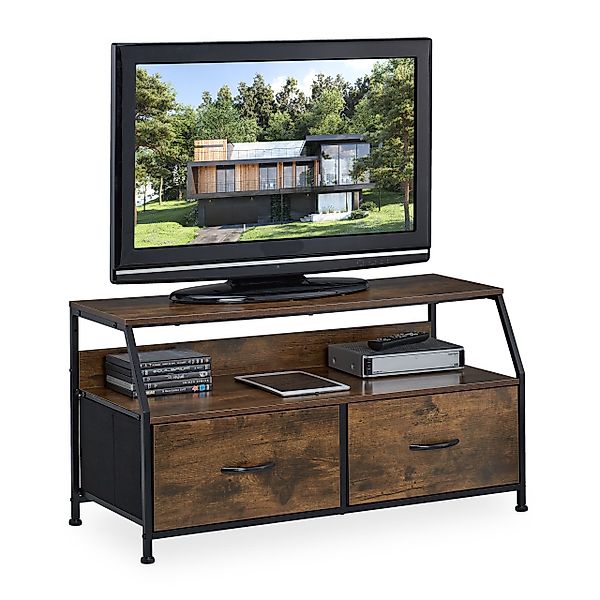 relaxdays TV-Board im Industrial Style günstig online kaufen