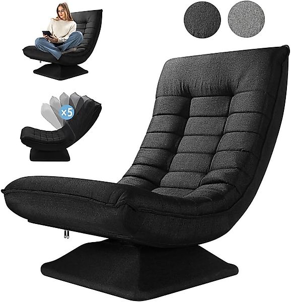 Happy Home Relaxsessel Faulenzer-Sofa, Zusammenklappbarer Lounge-Drehstuhl. günstig online kaufen