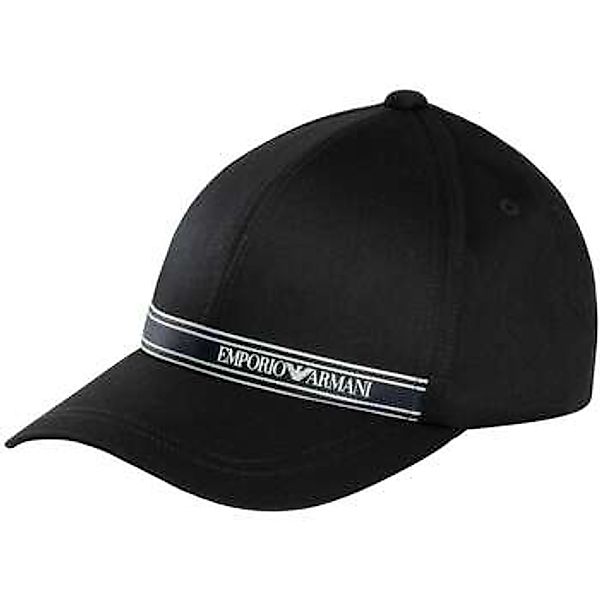 Emporio Armani  Schirmmütze Markenstreifenkappe günstig online kaufen