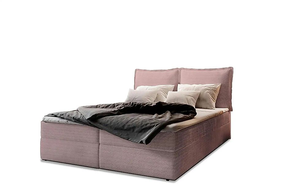 MASSENO Boxbett mit Bettkasten Lente ¦ rosa/pink ¦ Maße (cm): B: 140 H: 98 günstig online kaufen