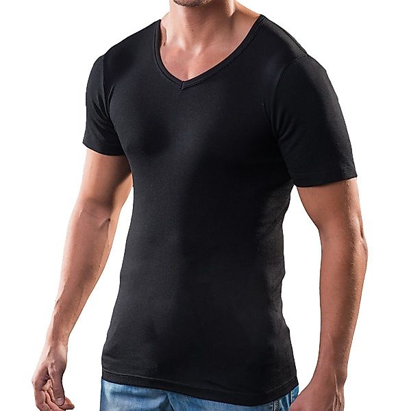 HERMKO Unterziehshirt 16488 Herren kurzarm Business günstig online kaufen