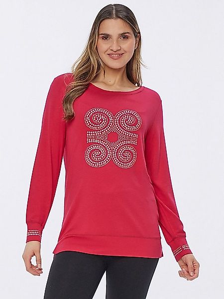 atinka Sweatshirt Longsleeve mit Steinverzierung günstig online kaufen