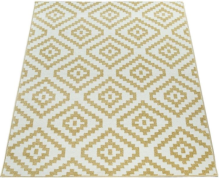 Paco Home Teppich Stella 400, rechteckig, Höhe: 16 mm, Kurzflor, Pastell Fa günstig online kaufen