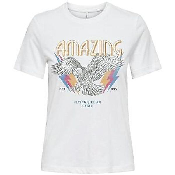 Only  T-Shirt T-shirt  Henny Life Reg blanc günstig online kaufen