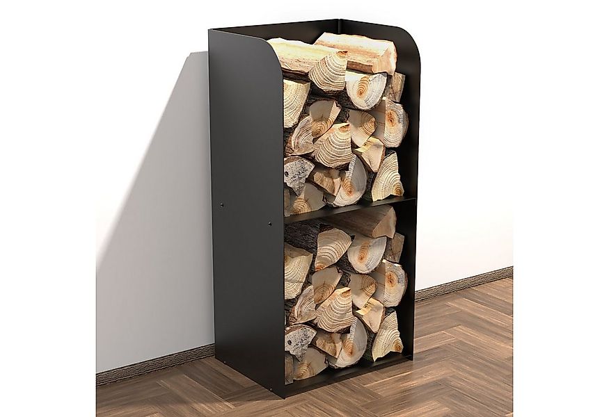 tuning-art Kaminholzregal KR06 Brennholzregal Kaminholzständer Innen Außen günstig online kaufen