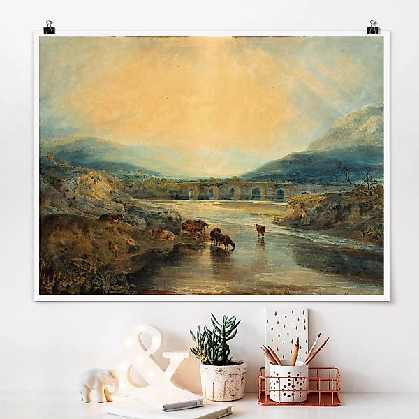 Poster - Querformat William Turner - Aufklaren günstig online kaufen