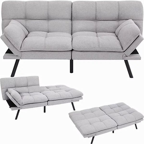 Makika Relaxliege Schlafsofa Schlafcouch 3-Sitzer verstellbar Schlaffunktio günstig online kaufen