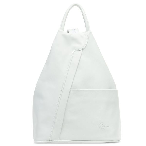 Caspar Cityrucksack 2in1 sportliche Leder Schultertasche günstig online kaufen
