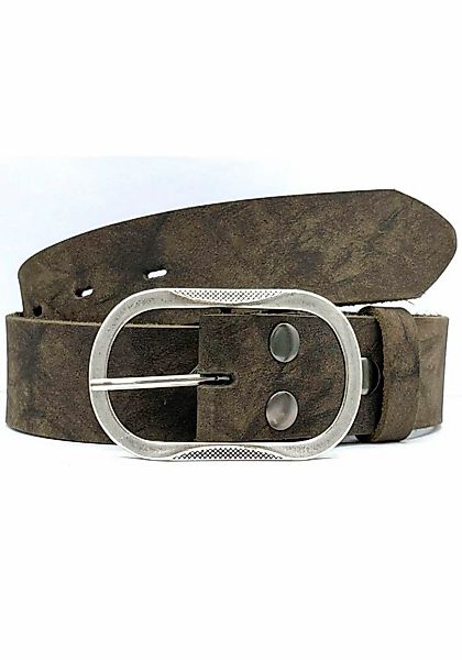 Rettungsring Gürtel Ledergürtel Vollrindleder, Vintage Look günstig online kaufen