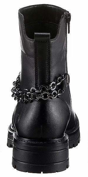 Remonte Elisabeth Hurley-Collection Stiefelette, Blockabsatz, Bikerboots, günstig online kaufen