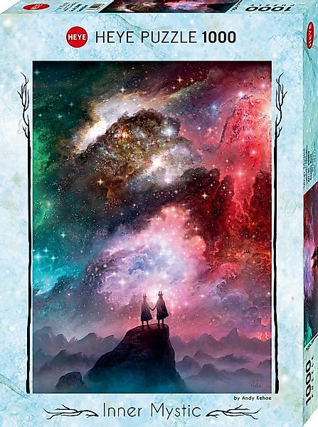 HEYE Puzzle Cosmic Dust / Inner Mystic, 1000 Puzzleteile, Made in Germany günstig online kaufen