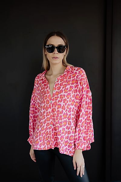 von Herzen Langarmbluse Kurze Musselinbluse "Pink günstig online kaufen