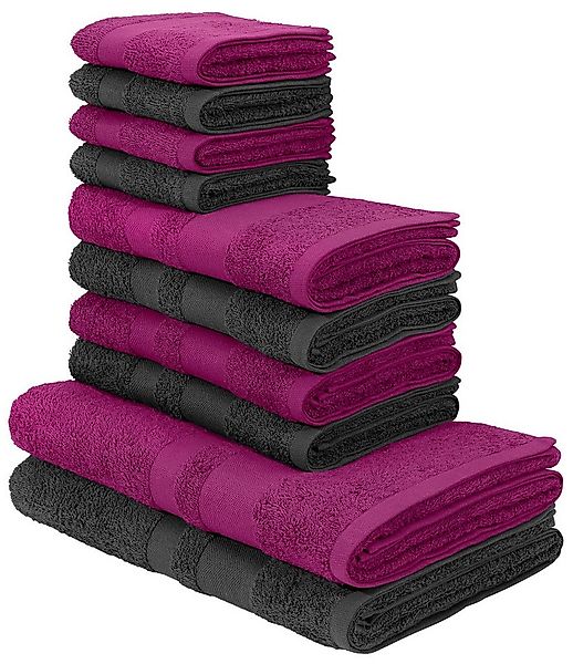 my home Handtuch Set Vanessa, 10-tlg Handtuch-Set, in Standard- und Premium günstig online kaufen