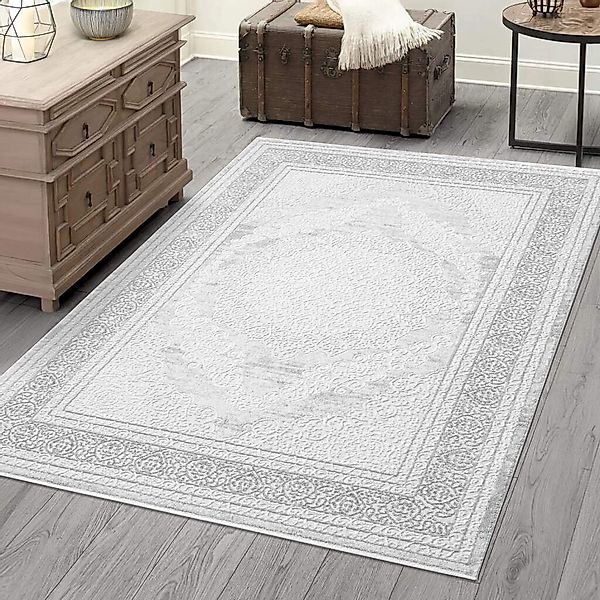 Carpet City Teppich "ANTIK209" rechteckig 10 mm Höhe Kurzflor, 3D-Optik, Kl günstig online kaufen