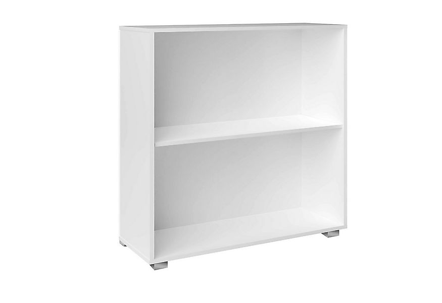 Casaria Bücherregal Vela, Weiß Holz 2 Fächer 77x60x28cm Kinder Standregal B günstig online kaufen