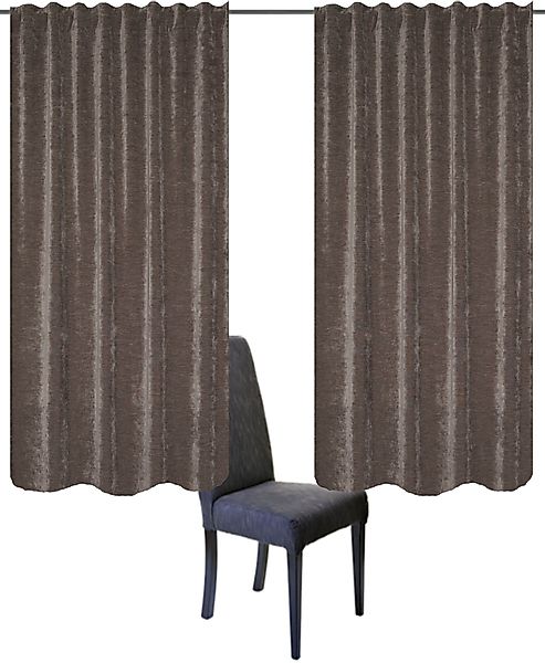 Home Basics Vorhang WOLLY (2 St), günstig online kaufen