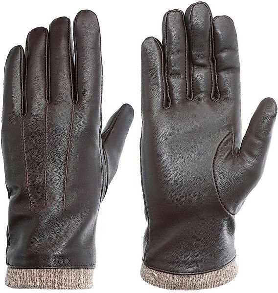 PEARLWOOD Lederhandschuhe Daisy Touchscreenfähig - mit 10 Fingern bedienbar günstig online kaufen