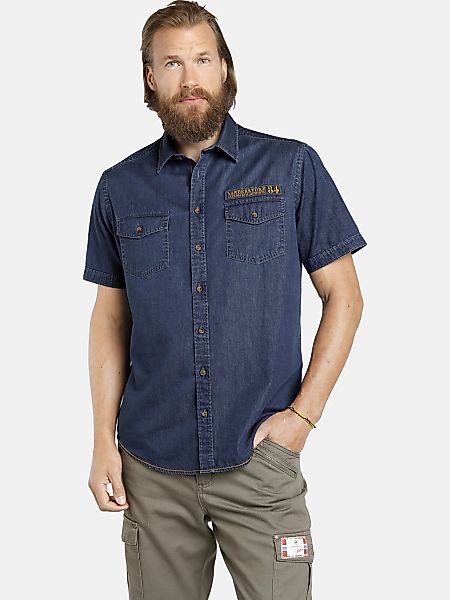 Jan Vanderstorm Jeanshemd "Jeanshemd JOAR" günstig online kaufen