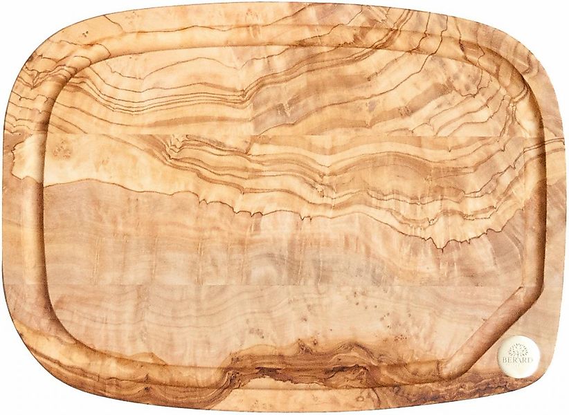 BERARD FRANCE 1892 Schneidebrett "Nero" in natürlicher Holzoptik günstig online kaufen