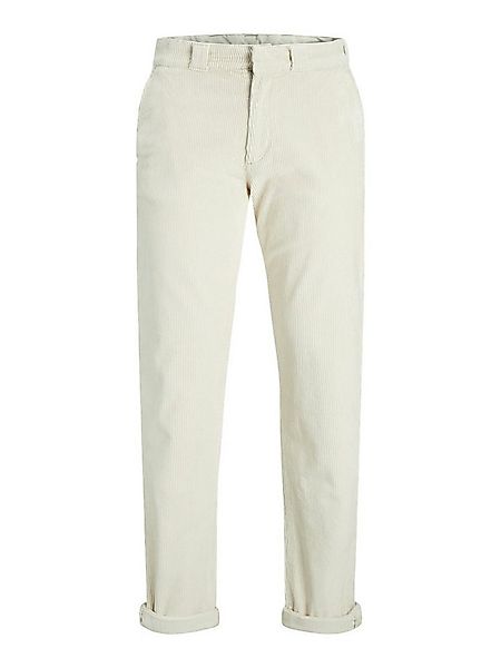 Jack & Jones Cordhose Herren Cord Hose Chino Weiß Braun JPSTKANE JJPABLO CO günstig online kaufen