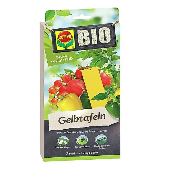 Compo Pflanzendünger COMPO Gelbtafeln (7 Stk) günstig online kaufen