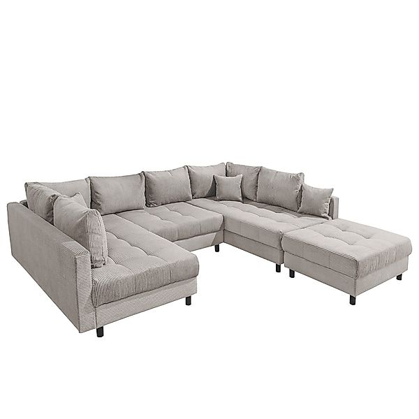 riess-ambiente Wohnlandschaft KENT 305cm greige / günstig online kaufen