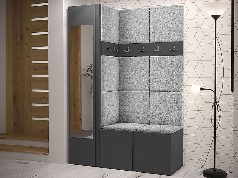MIRJAN24 Garderoben-Set Orion X, (Komplett-Set, Schuhschrank, günstig online kaufen