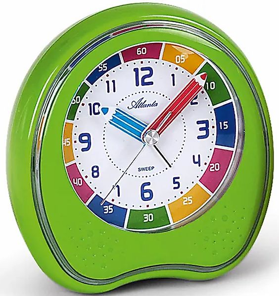 Atlanta Wanduhr Lernwecker 1953, Kinderwecker, Quarz, günstig online kaufen