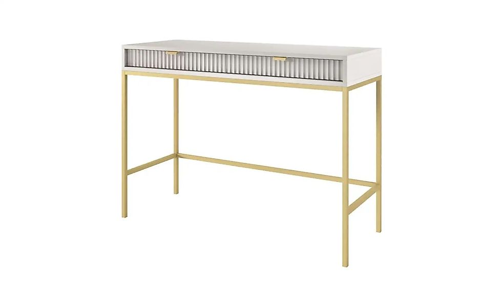 Selsey Schminktisch  Vellore ¦ grau ¦ Maße (cm): B: 104 H: 77 Tische > Schm günstig online kaufen