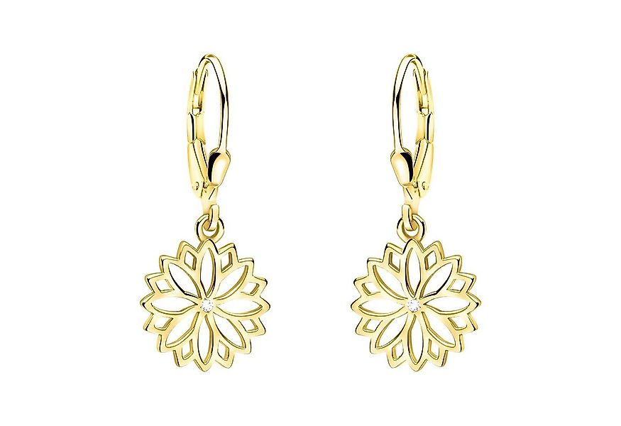 Sofia Milani Paar Ohrhänger Blume, 925 Silber Damen Schmuck - E2166 günstig online kaufen