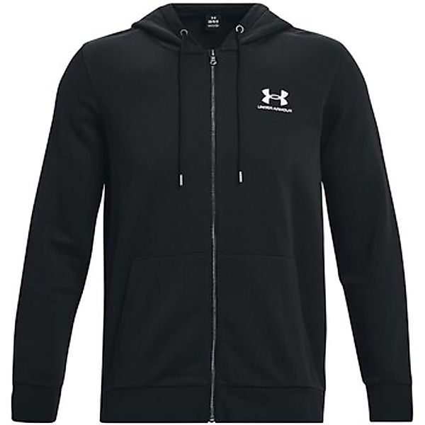 Under Armour  Sweatshirt Essential Fleece Fz Hood Schwarzes Sweatshirt günstig online kaufen