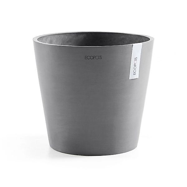 ECOPOTS Blumentopf AMSTERDAM Grey, BxTxH: 40x40x35 cm, mit Wasserreservoir günstig online kaufen