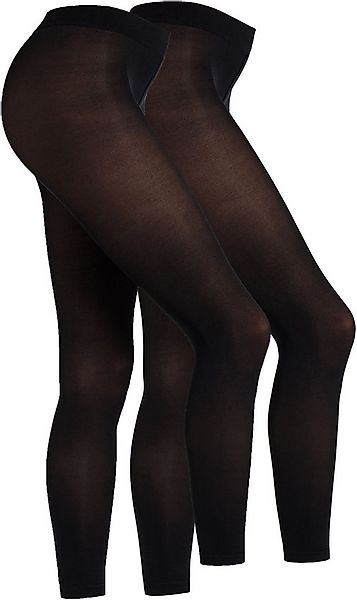 Camano Leggings fine everyday (2er Pack) mit 3D-Stricktechnologie für ein g günstig online kaufen