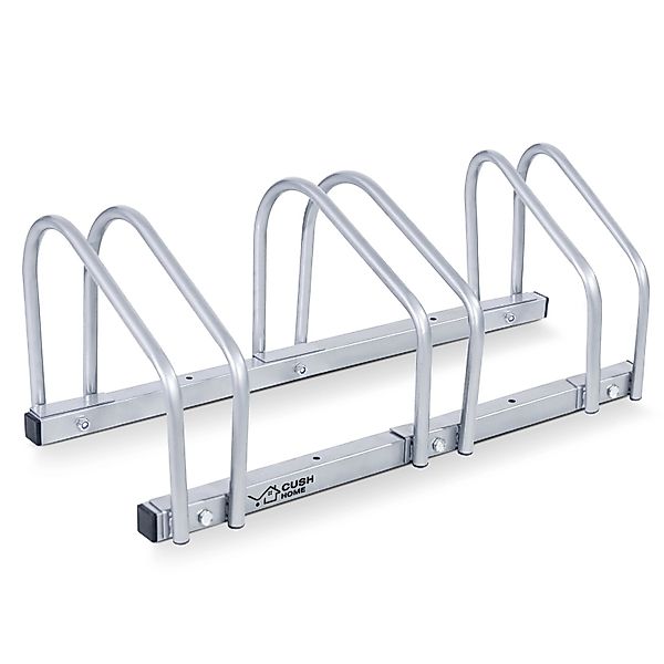 CCLIFE Fahrradständer Boden für 3 Fahrräder mit Reifenbreiten bis 65mm günstig online kaufen