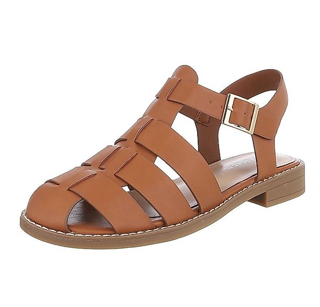 Ital-Design Modische Damen-Sandalen mit Schnalle für den Sommer Riemchensan günstig online kaufen