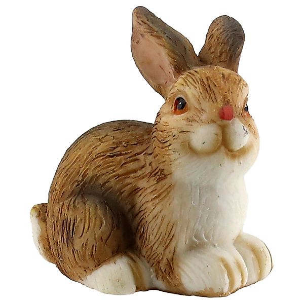 Deko-Figur Hase Polyresin Braun günstig online kaufen