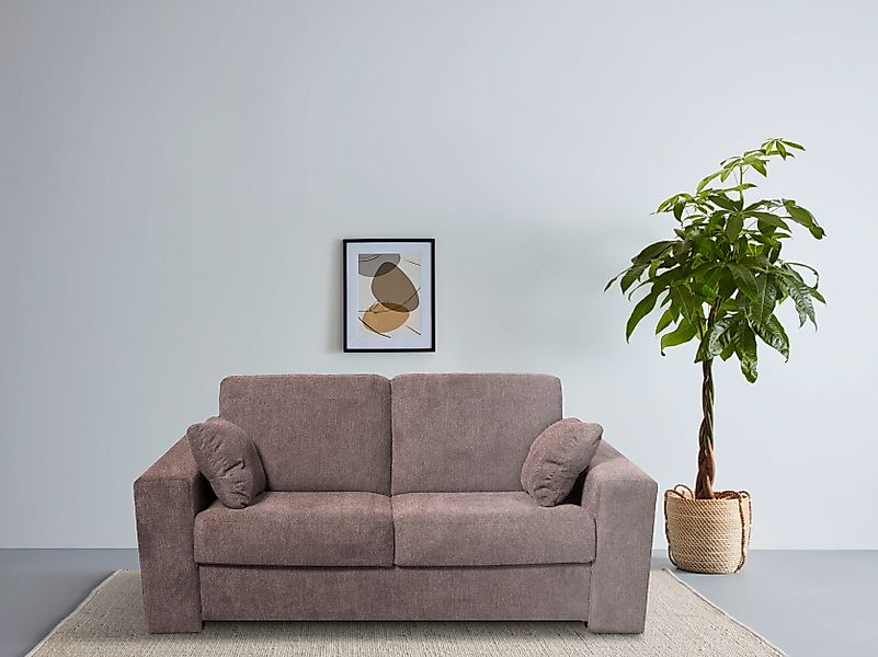 Home affaire 2-Sitzer »Roma Matratzenhöhe 14 cm«, Dauerschlaffunktion, mit günstig online kaufen