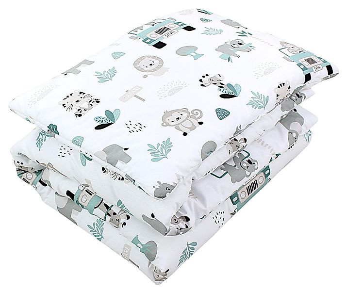 TupTam Kinderbettdecke Kinder Gemusterte Bettdecken Set Ganzjahresdecke Kop günstig online kaufen