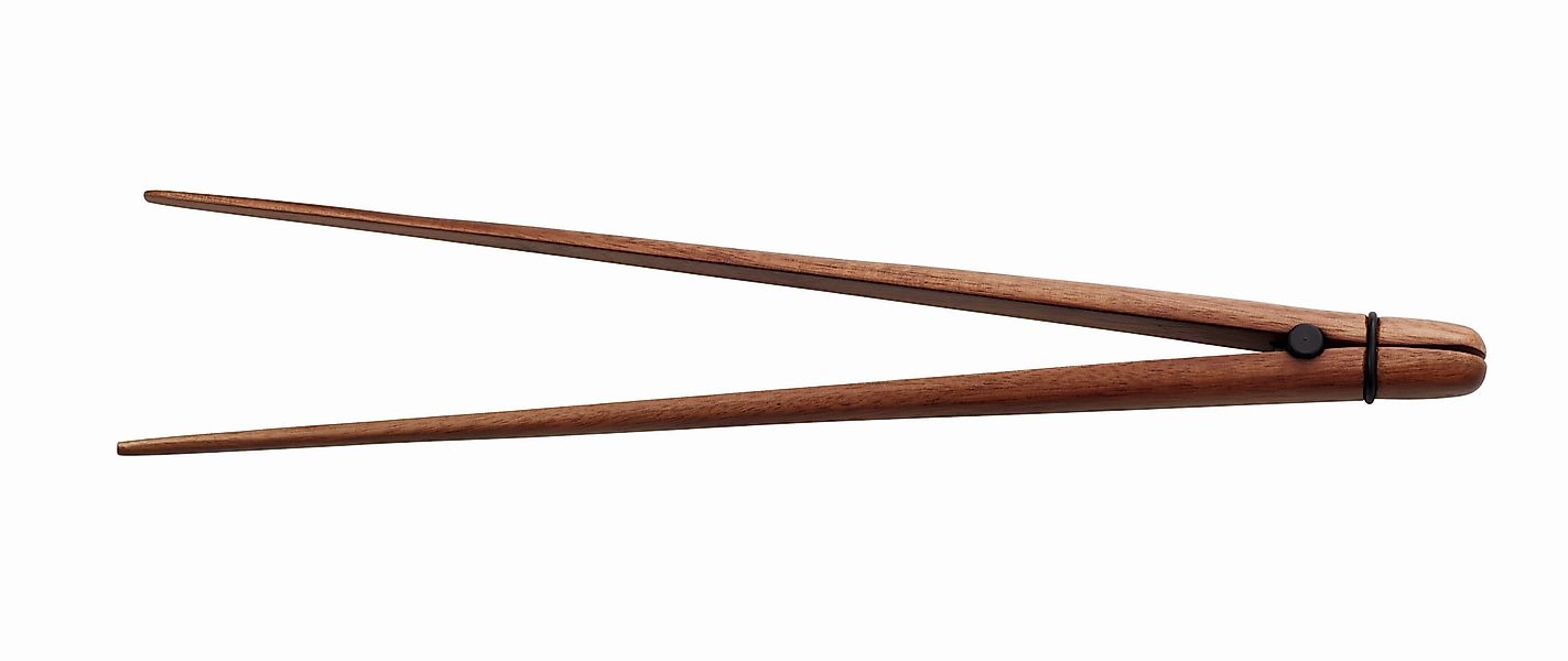 Servierzange aus Akazienholz – Holzzange für Buffet & Küche 33 cm günstig online kaufen
