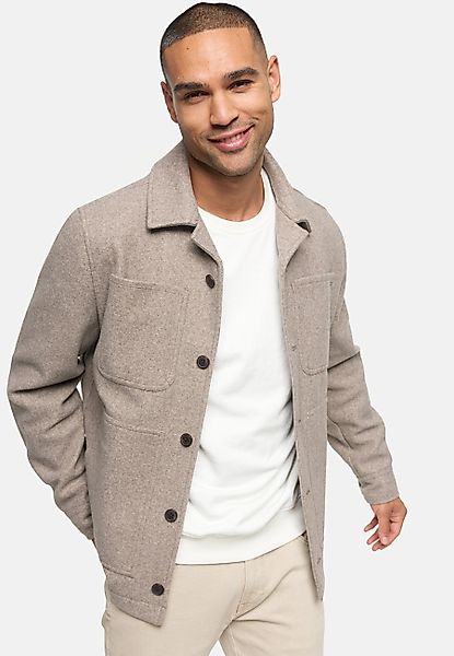 Indicode Sommerjacke INMacking Overshirt-Jacke mit Hemdkragen günstig online kaufen