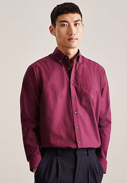 seidensticker Businesshemd Regular Regular Langarm Button-Down-Kragen günstig online kaufen