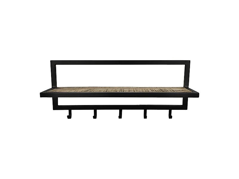 HSM Collection | Wandgarderobe 5 Haken mit Ablage günstig online kaufen