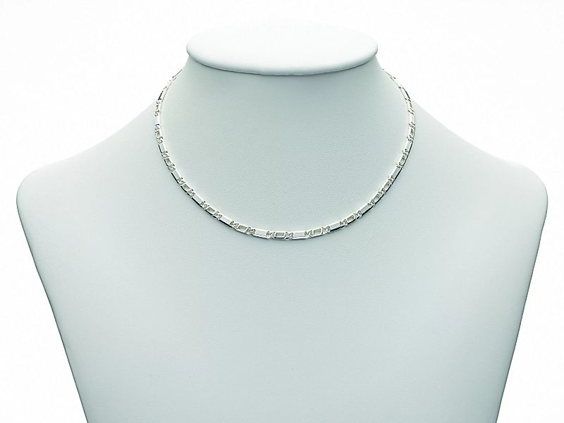 Adelia´s Silberkette "925 Silber Fantasie Halskette 45 cm Ø 3 mm", Silbersc günstig online kaufen