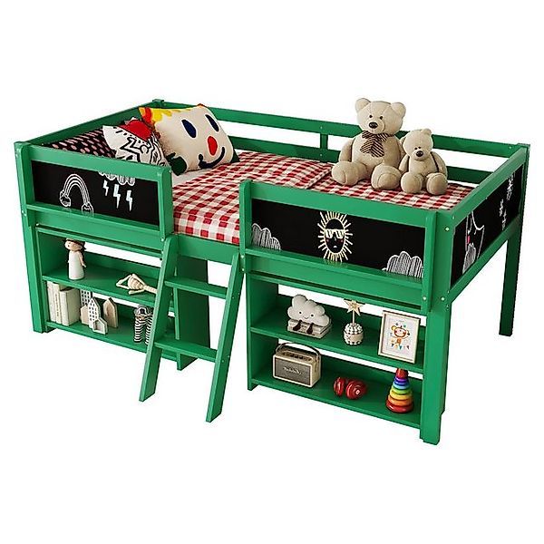 Gotagee Kinderbett Multifunktionsbett 90x200cm Einzelbett Gästebett Staurau günstig online kaufen