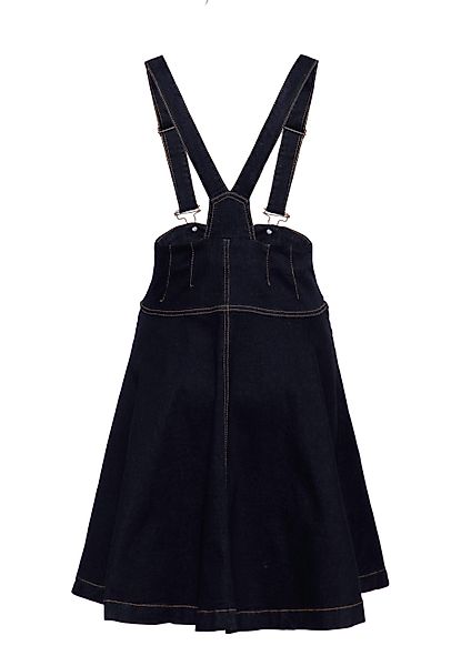 QueenKerosin Jeansrock mit Trägern günstig online kaufen